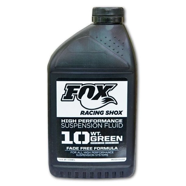 Fox Suspension fluid 10wt GREEN 1.Liter