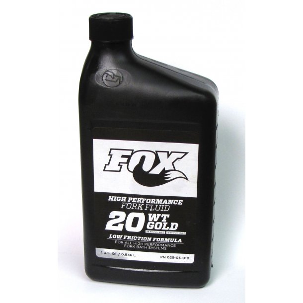 Fox Suspension fluid 20wt Gold 1.Liter