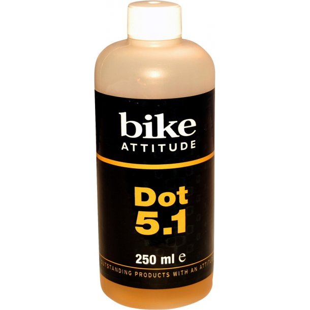 Bremseolie Bike Attitude 250 ml. Dot 5.1 syntetisk