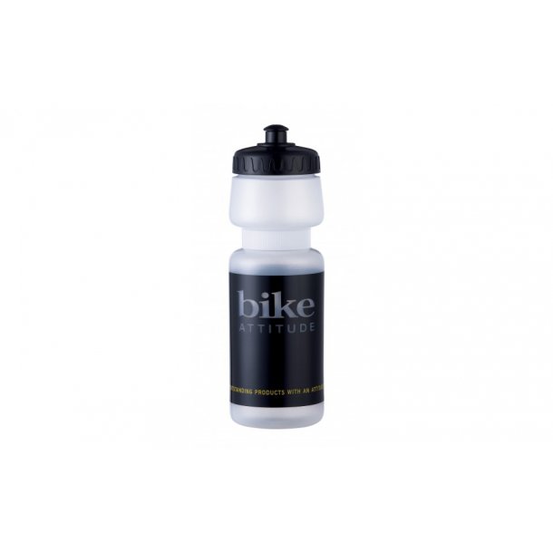 Drikkedunk, klar plast med Bike Attitude Logo 0,7 l