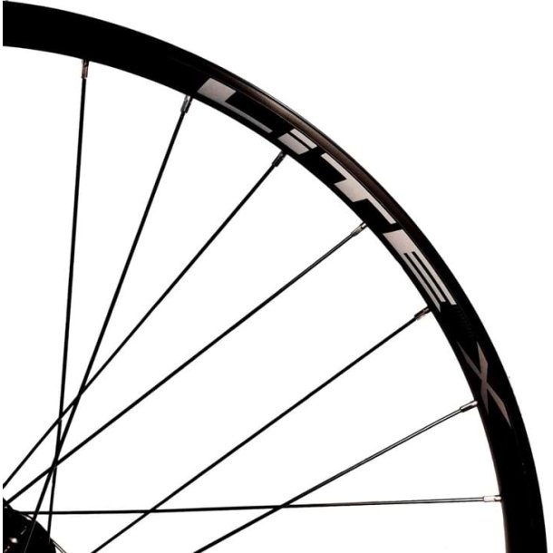 LiTE X forhjul 29in MTB center lock QR montering 5/100mm sort LiTE X forhjul 29in MTB center lock QR
