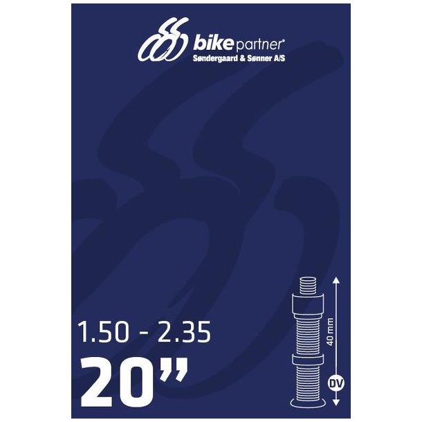 Slange 20x1,50-2,35 DV40  40/60-406  BikePartner