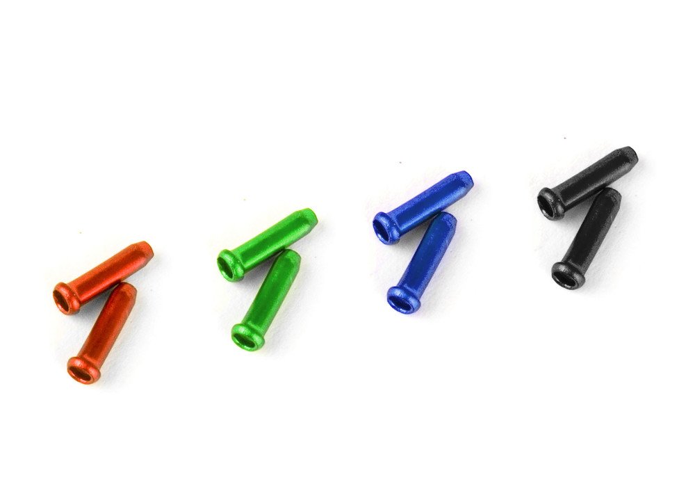 Grænseværdi Hej flydende Sixpack Gearkabel tips/kabelender (vælg farve) - Tilbehør til gearkabler og  gearwire - Lystrupvej Varmepumper, Cykelværksted & Butik