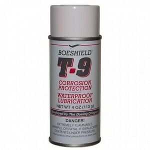 Boeshield T-9 Cykel / Voks. 118ML. Aerosol Spray - Olie / kædeolie / dæmperolie og andet - Lystrupvej Varmepumper, Cykelværksted & Butik
